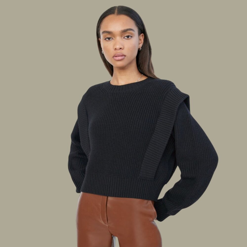 Babaton Merino Grazia Sweater - Size Small